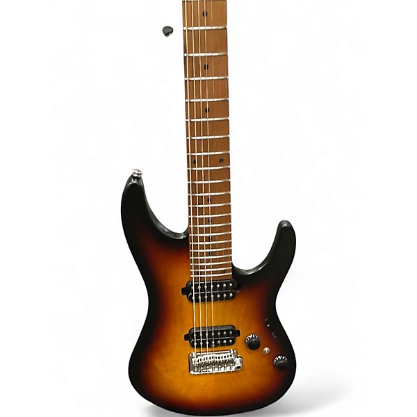 Used Ibanez az24027 prestige 3 Tone Sunburst Solid Body Electric Guitar