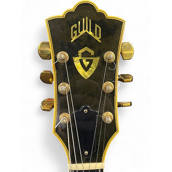 Used Guild Starfire 65B 2 Tone Sunburst Hollow Body Electric Guitar