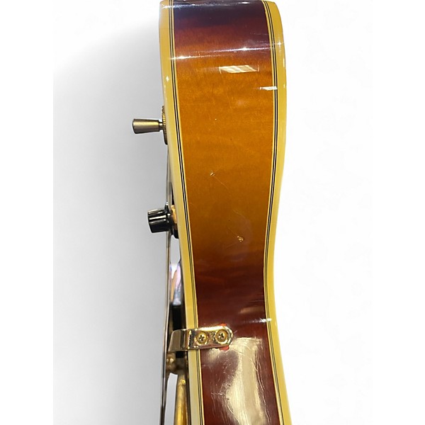 Used Guild Starfire 65B 2 Tone Sunburst Hollow Body Electric Guitar