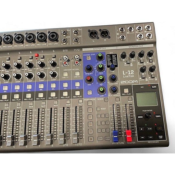 Used Zoom L12 LiveTrak Digital Mixer