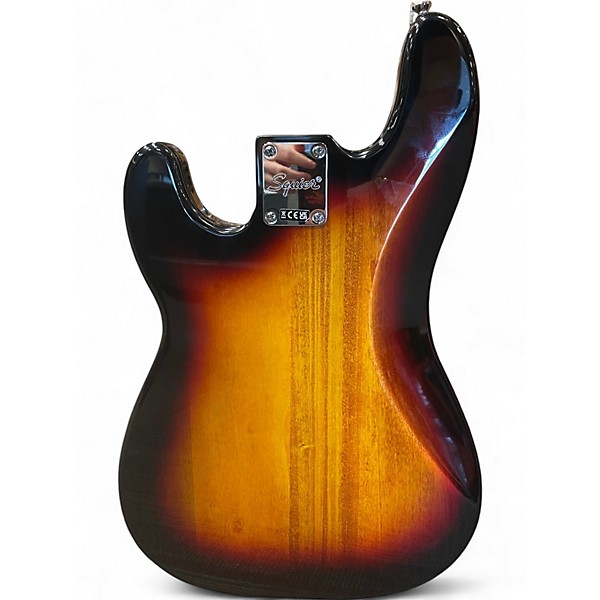 Used Squier Affinity Precision Bass 2 Tone Sunburst Electric Bass Guitar
