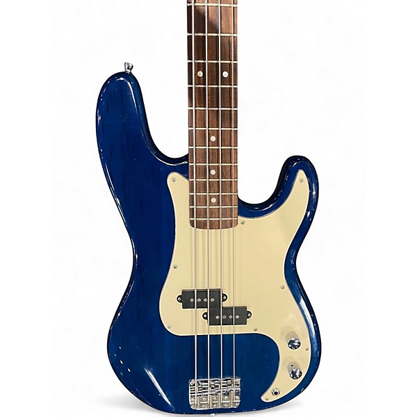 Used Johnson P Bass Trans Blue Electric Bass Guitar