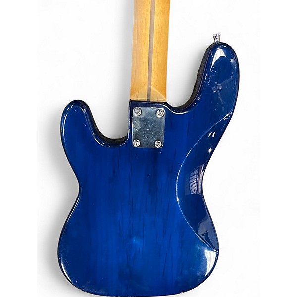Used Johnson P Bass Trans Blue Electric Bass Guitar