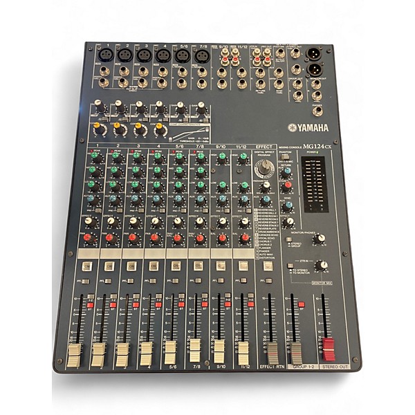 Used Yamaha MG124CX Unpowered Mixer