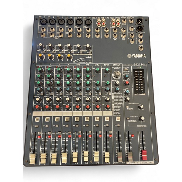 Used Yamaha MG124CX Unpowered Mixer