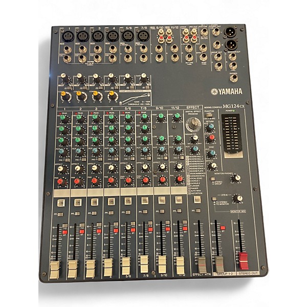 Used Yamaha MG124CX Unpowered Mixer