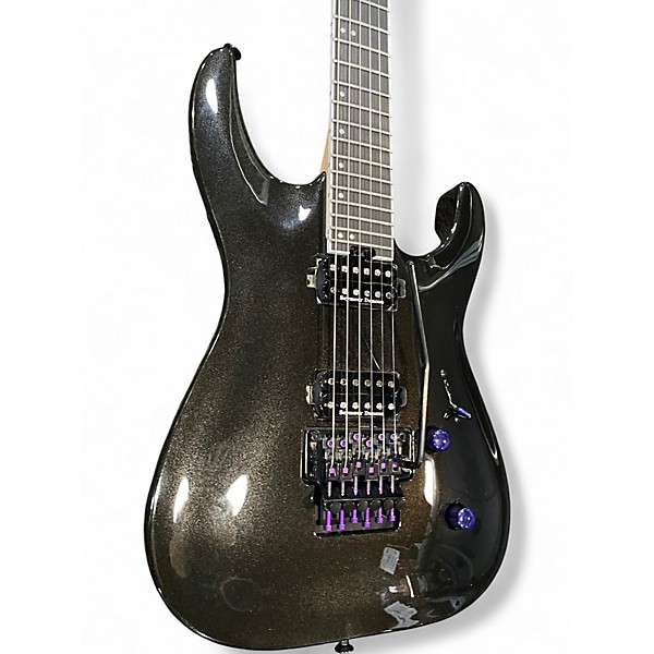 Used Jackson pro plus series dinky dka Metallic Black Solid Body Electric Guitar