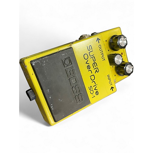 Used BOSS SD1 Super Overdrive Effect Pedal