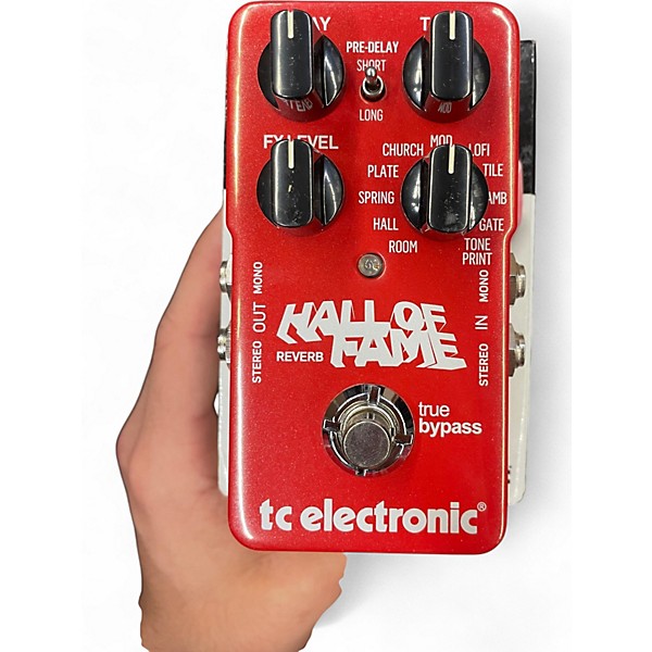 Used TC Electronic Hall Of Fame Reverb Effect Pedal
