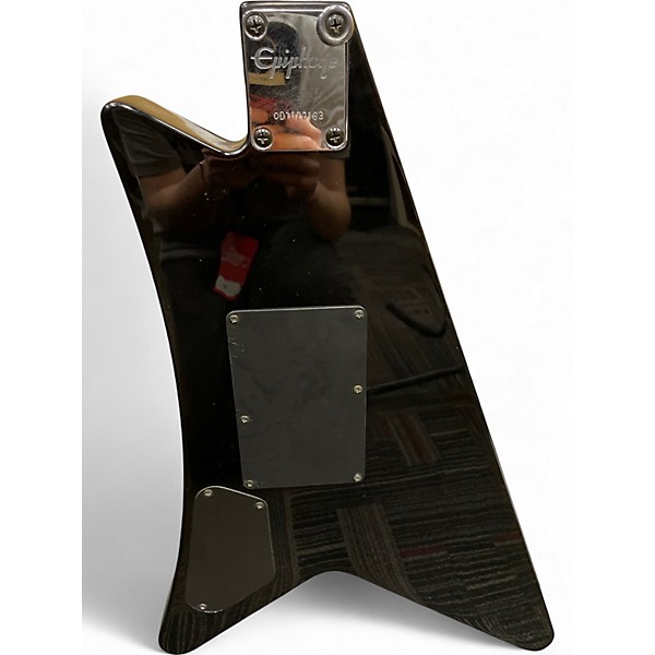 Used Epiphone Poly Moderne Bolt on Black Solid Body Electric Guitar