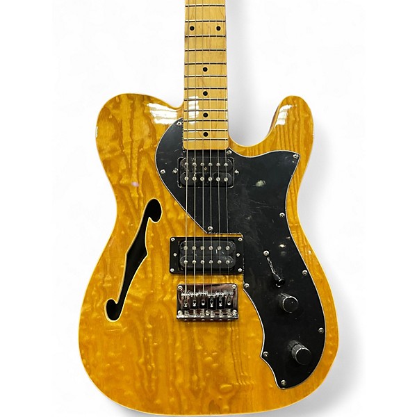 Used Douglas Thin line Telecaster Natural Hollow Body Electric Guitar