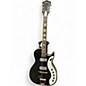 Vintage 1960s Silvertone JUPITER Black Sparkle Solid Body Electric Guitar thumbnail