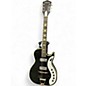 Vintage 1960s Silvertone JUPITER Black Sparkle Solid Body Electric Guitar