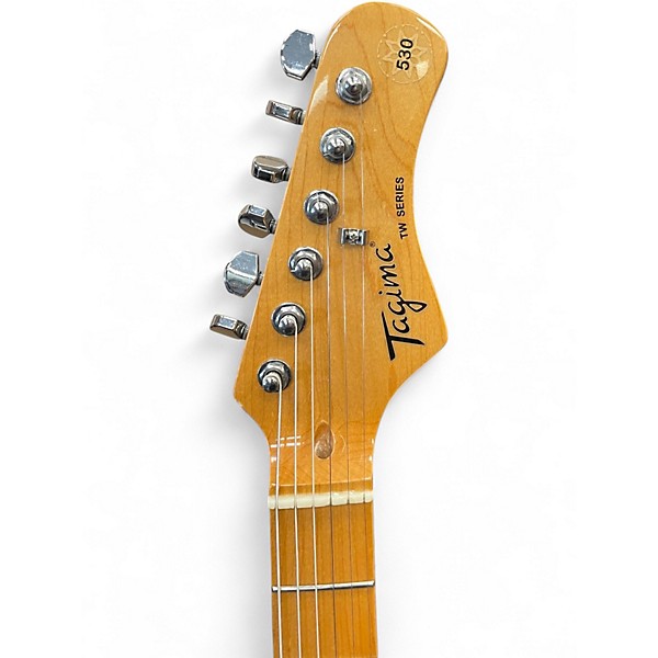 Used Tagima  tw530 Candy Apple Red Solid Body Electric Guitar