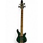 Used Jay Turser J/P 4 String  Green Electric Bass Guitar thumbnail