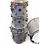 Used Ludwig 5 Piece Accent Silver Sparkle Drum Kit