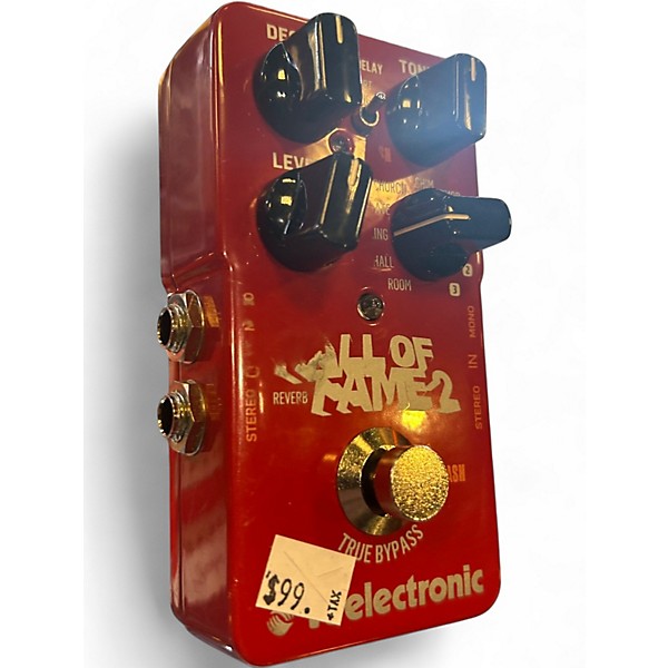 Used TC Electronic Hall Of Fame 2 Reverb Effect Pedal
