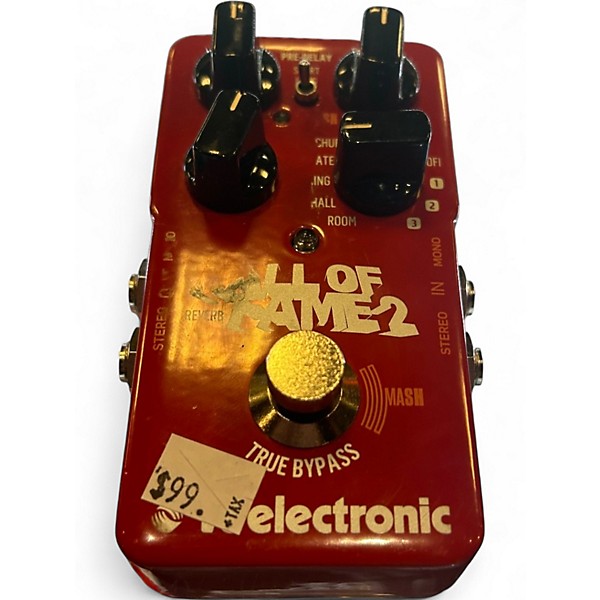 Used TC Electronic Hall Of Fame 2 Reverb Effect Pedal