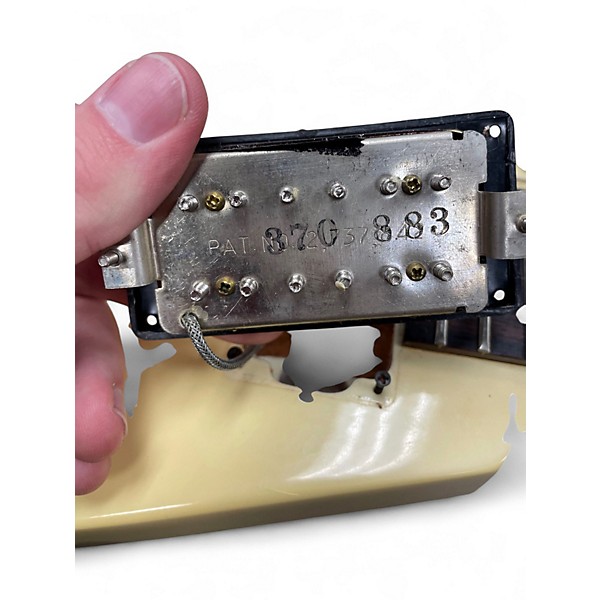 Vintage 1985 Gibson Flying V Cream Solid Body Electric Guitar