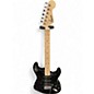 Used Squier Standard Stratocaster Black Solid Body Electric Guitar thumbnail