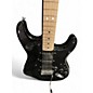 Used Squier Standard Stratocaster Black Solid Body Electric Guitar