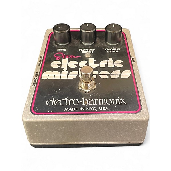 Used Electro-Harmonix XO Stereo Electric Mistress Flanger / Chorus Effect Pedal
