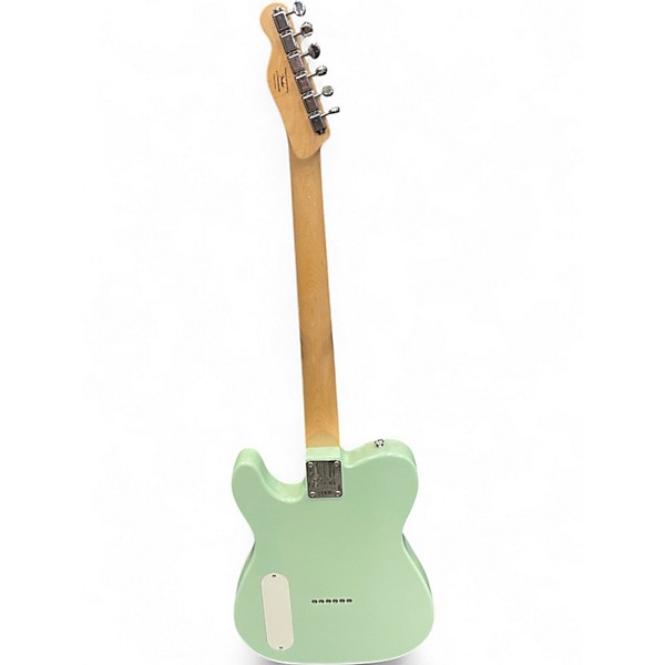Used Squier Paranormal Baritone Cabronita Telecaster GREEN Solid Body Electric Guitar