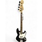Used Squier Affinity Jazz Bass Black Electric Bass Guitar thumbnail