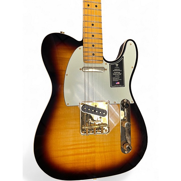 Used Fender 75TH ANNIVERSARY AMERICAN PROFESSIONAL CUSTOM  TELECASTER FLAME MAPLE Solid Body Electric Guitar