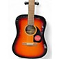 Used Fender CD60 Dreadnought Sunburst Acoustic Guitar