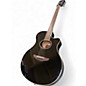 Used Yamaha APX600 Black Acoustic Electric Guitar