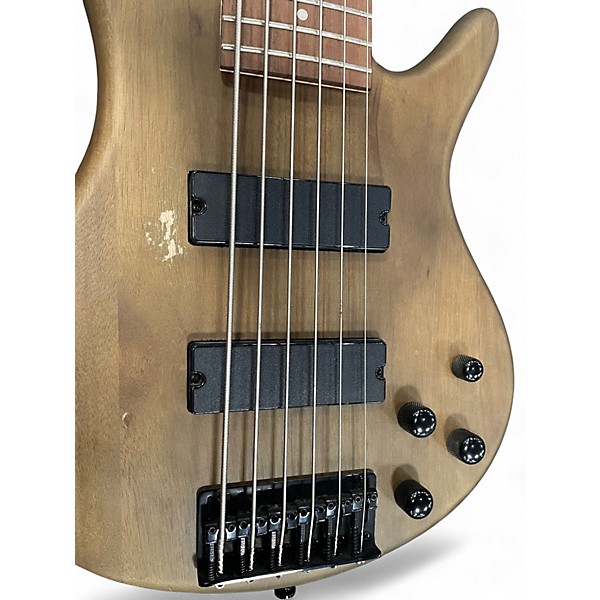 Used Ibanez GSR206 6 String Walnut Electric Bass Guitar