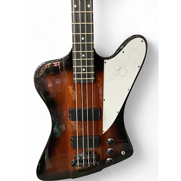 Used Epiphone Thunderbird IV 2 Tone Sunburst Electric Bass Guitar