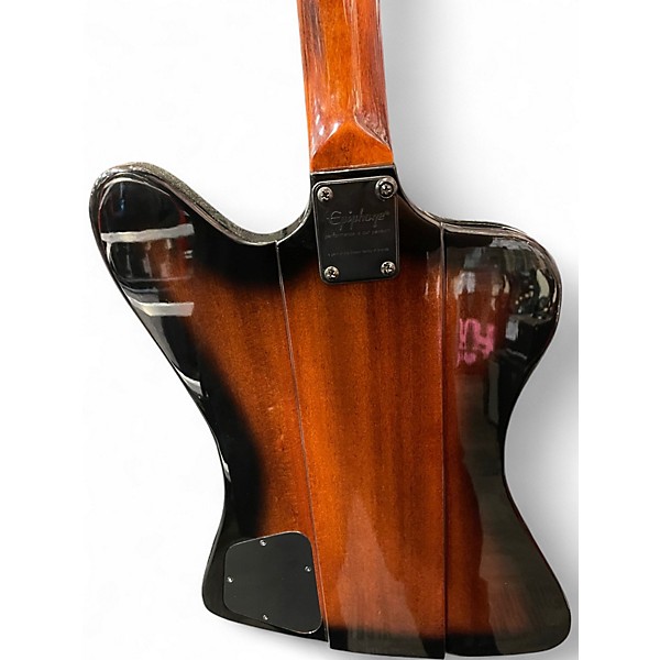 Used Epiphone Thunderbird IV 2 Tone Sunburst Electric Bass Guitar