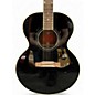 Used Epiphone J180 LS Ebony Acoustic Electric Guitar