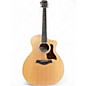 Used Taylor 214CE Natural Acoustic Electric Guitar thumbnail