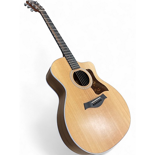 Used Taylor 214CE Natural Acoustic Electric Guitar