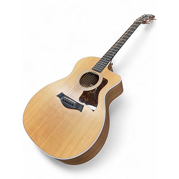 Used Taylor 214CE Natural Acoustic Electric Guitar