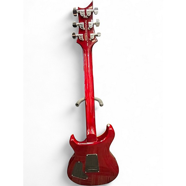 Used PRS SE Custom 24 Red Solid Body Electric Guitar