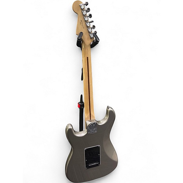 Used Fender American Deluxe Stratocaster Gray Solid Body Electric Guitar