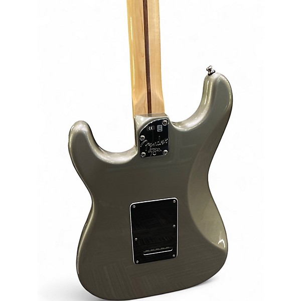 Used Fender American Deluxe Stratocaster Gray Solid Body Electric Guitar