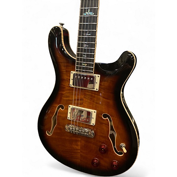 Used PRS SE Hollowbody II Piezo Vintage Sunburst Hollow Body Electric Guitar