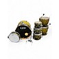 Used PDP by DW 7 Piece X7 Black and Yellow Drum Kit thumbnail