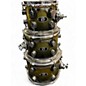 Used PDP by DW 7 Piece X7 Black and Yellow Drum Kit
