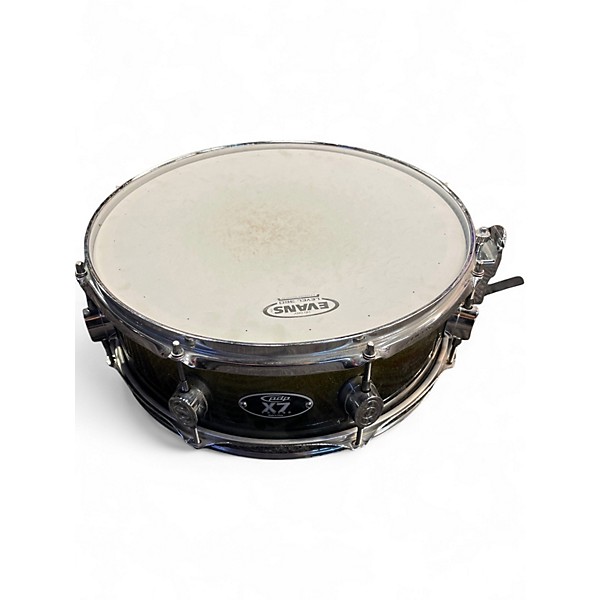 Used PDP by DW 7 Piece X7 Black and Yellow Drum Kit