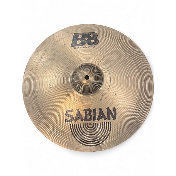 Used SABIAN 16in B8 Crash Cymbal