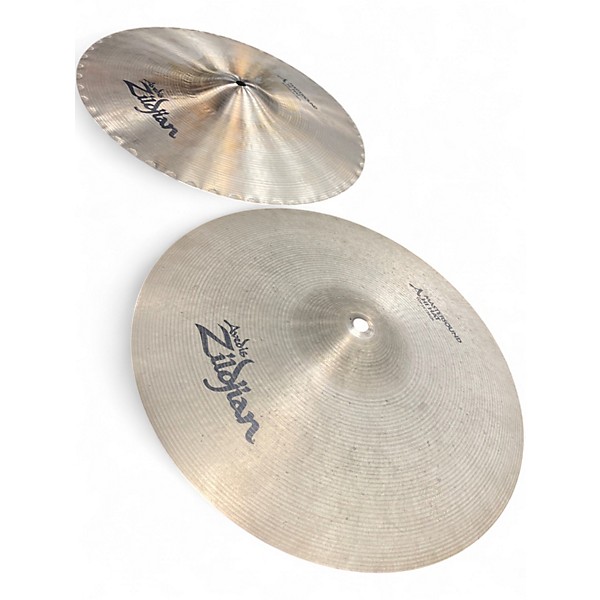 Used Zildjian 14in A Mastersound Hi Hat Pair Cymbal