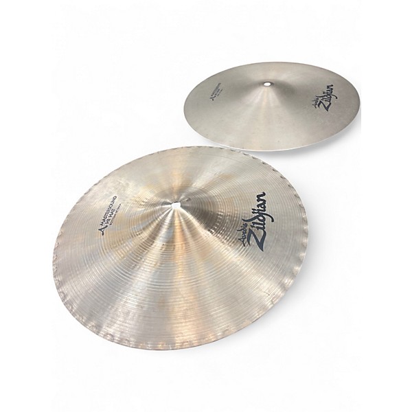 Used Zildjian 14in A Mastersound Hi Hat Pair Cymbal