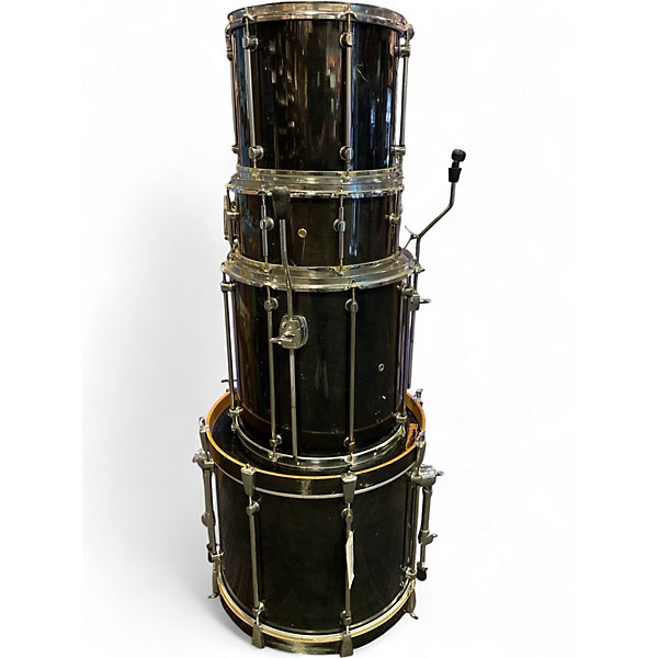 Used Mapex 4 Piece drum kit Black Drum Kit
