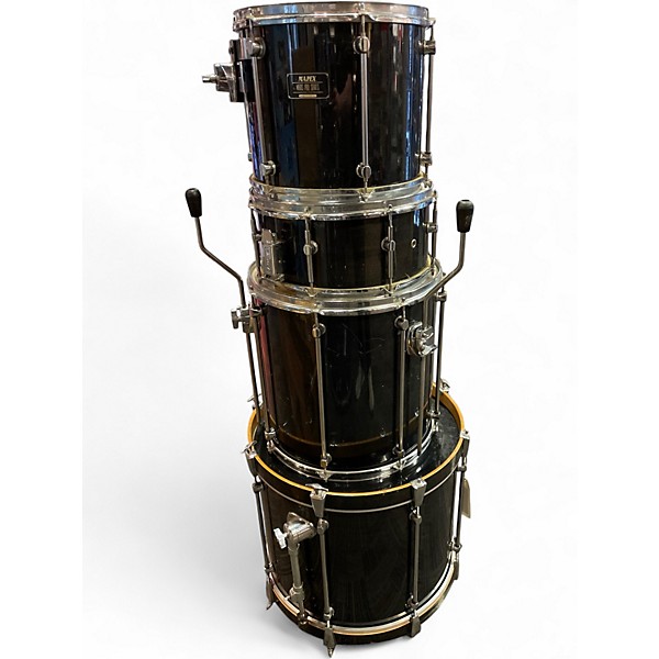 Used Mapex 4 Piece drum kit Black Drum Kit